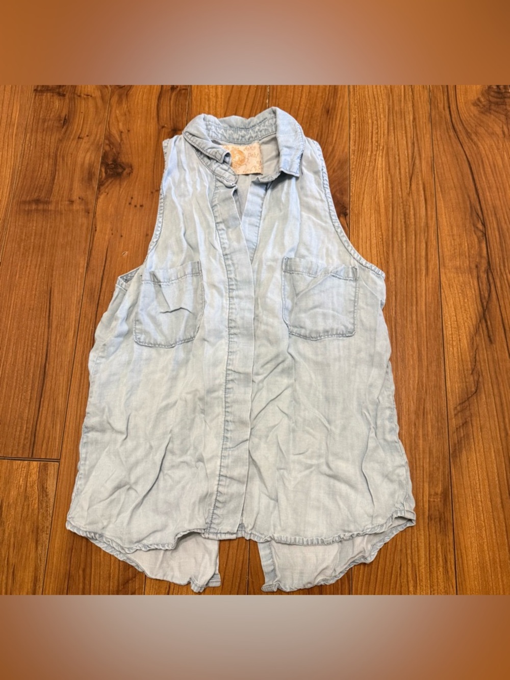 Bella Dahl Denim Top size SMALL